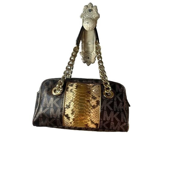 Michael Kors Grayson satchel boston bag - Picture 1 of 16